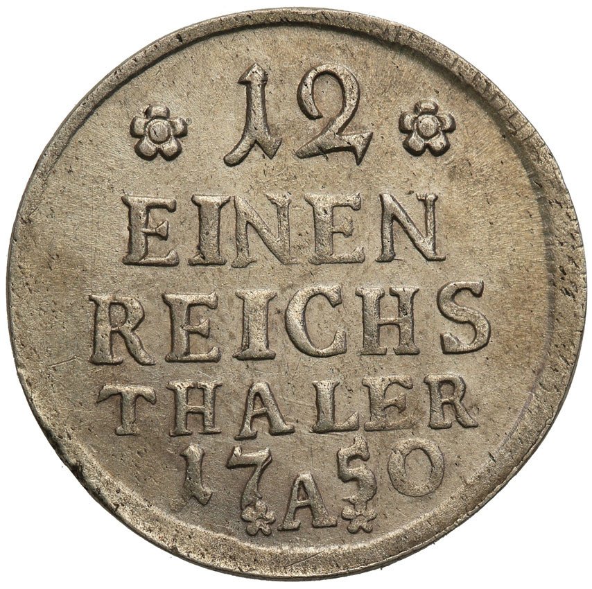 Niemcy, Prusy. 1/12 Talara 1750 A, Berlin